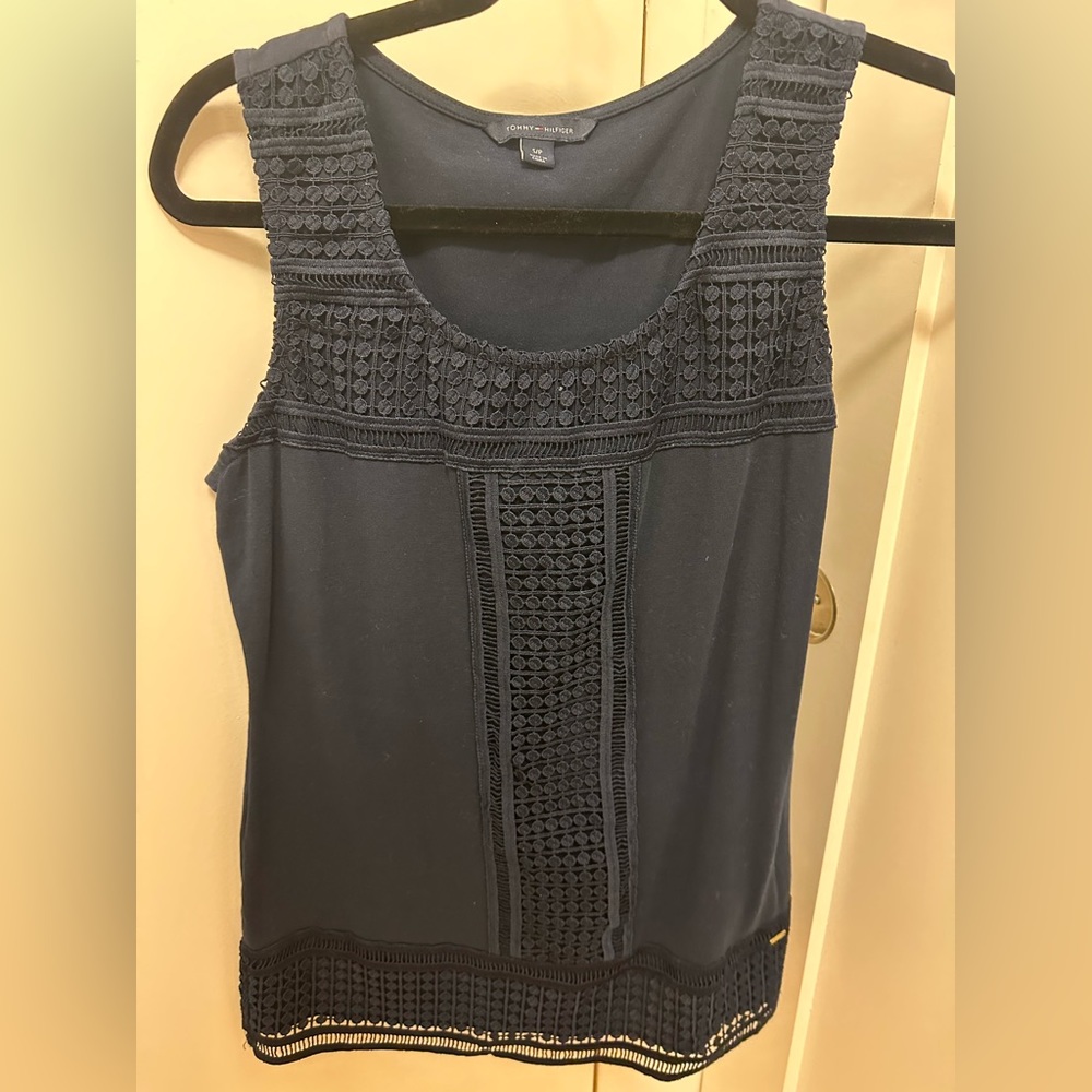 Tommy Hilfiger navy top